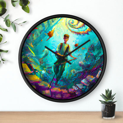 Artist Aurora - Autism Triumph Wall Clock