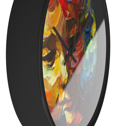 Rembrandt - Autism-Inspired Wall Clock