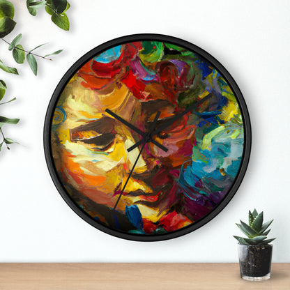 Rembrandt - Autism-Inspired Wall Clock