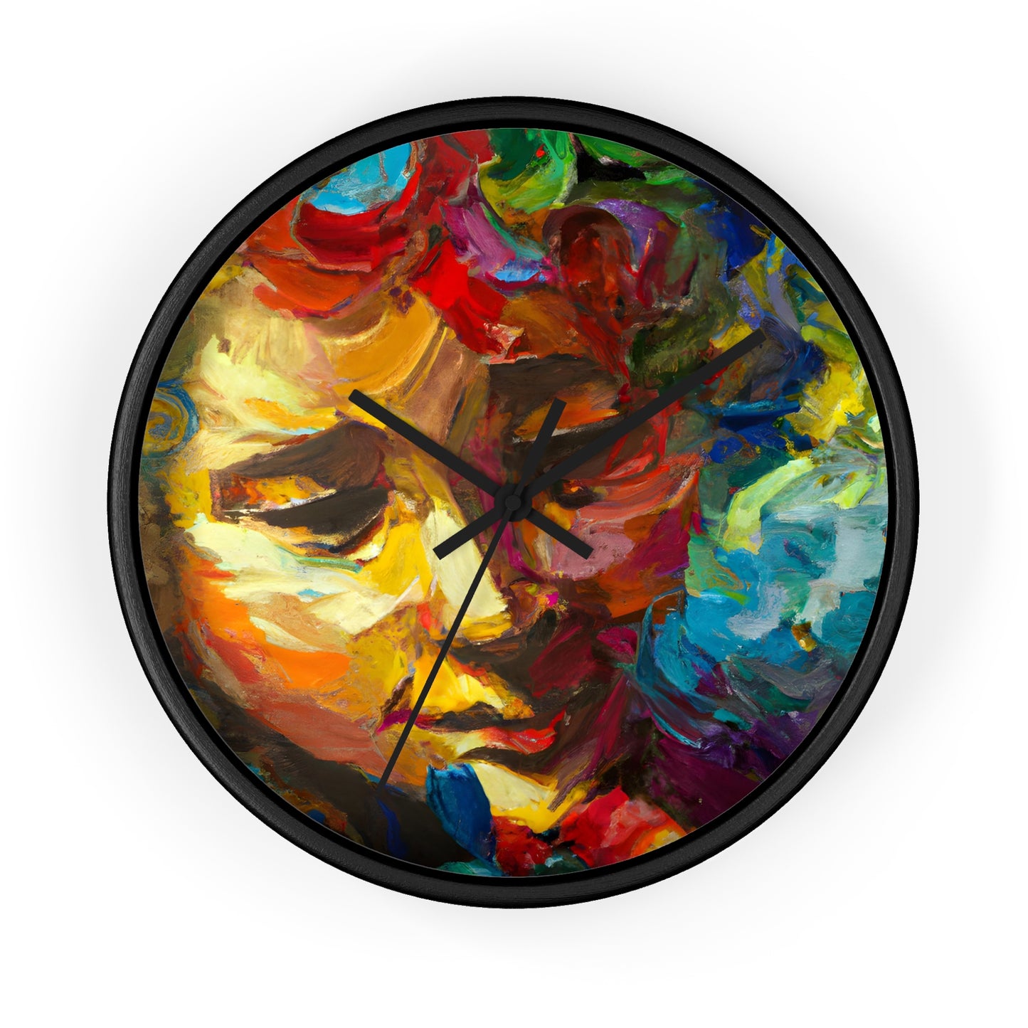 Rembrandt - Autism-Inspired Wall Clock