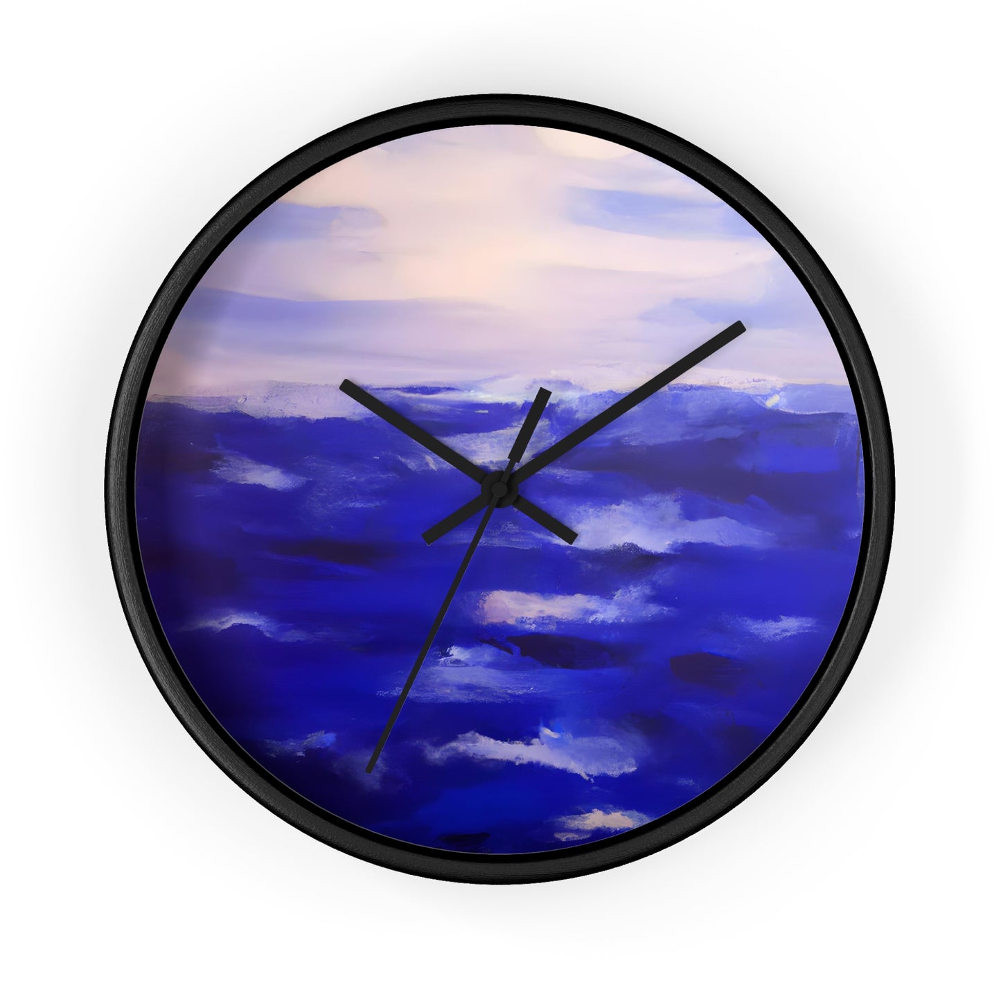 CalmGlow Wall Clock