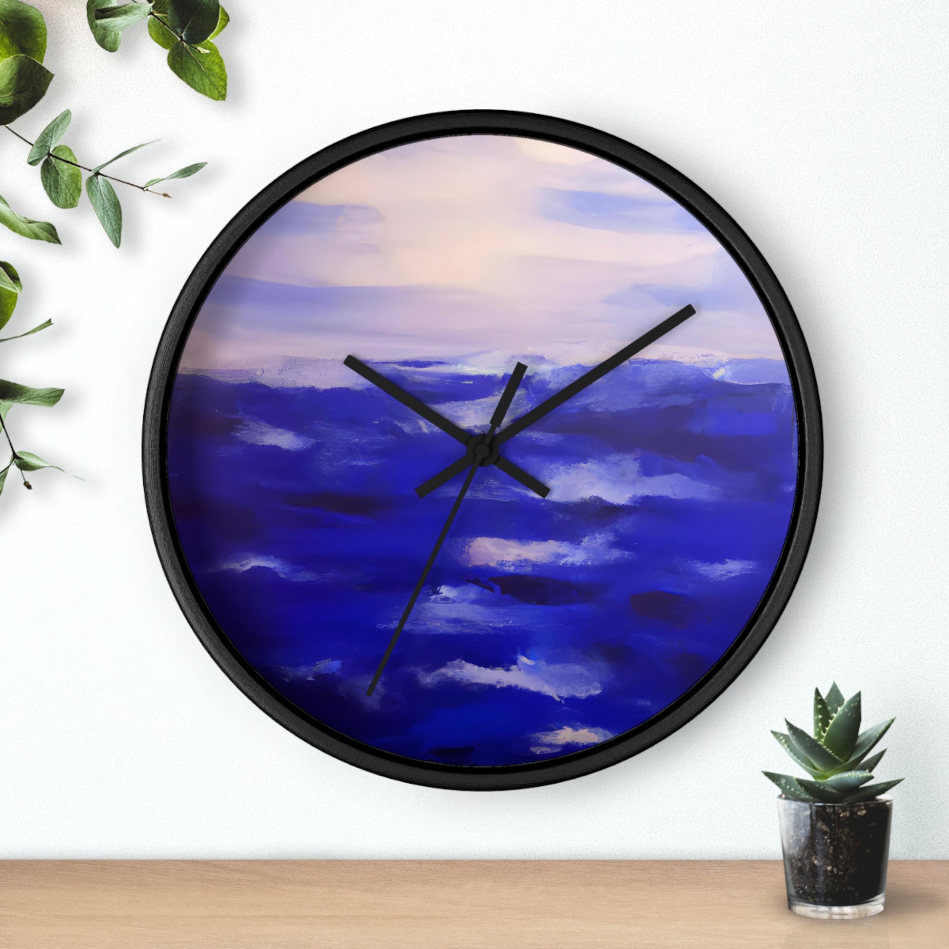 CalmGlow Wall Clock