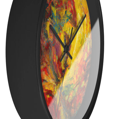 AriVanGogh - Autism-Inspired Wall Clock