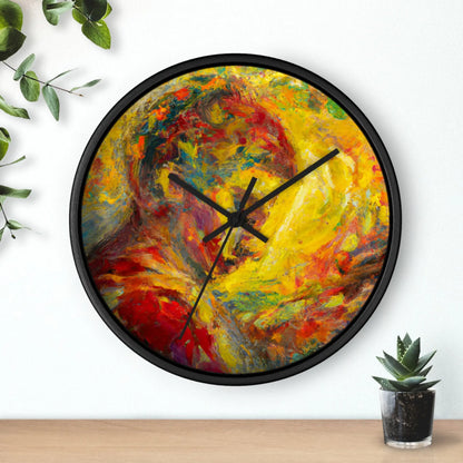 AriVanGogh - Autism-Inspired Wall Clock