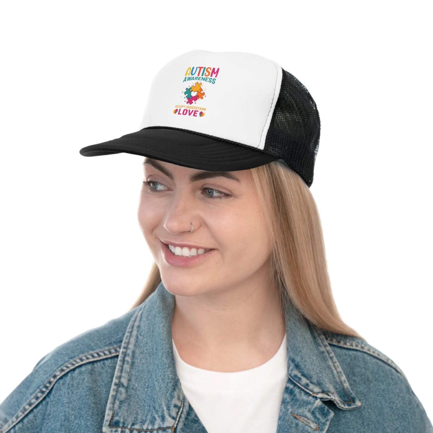 Autism Awareness Hat: Accept, Understand, Love