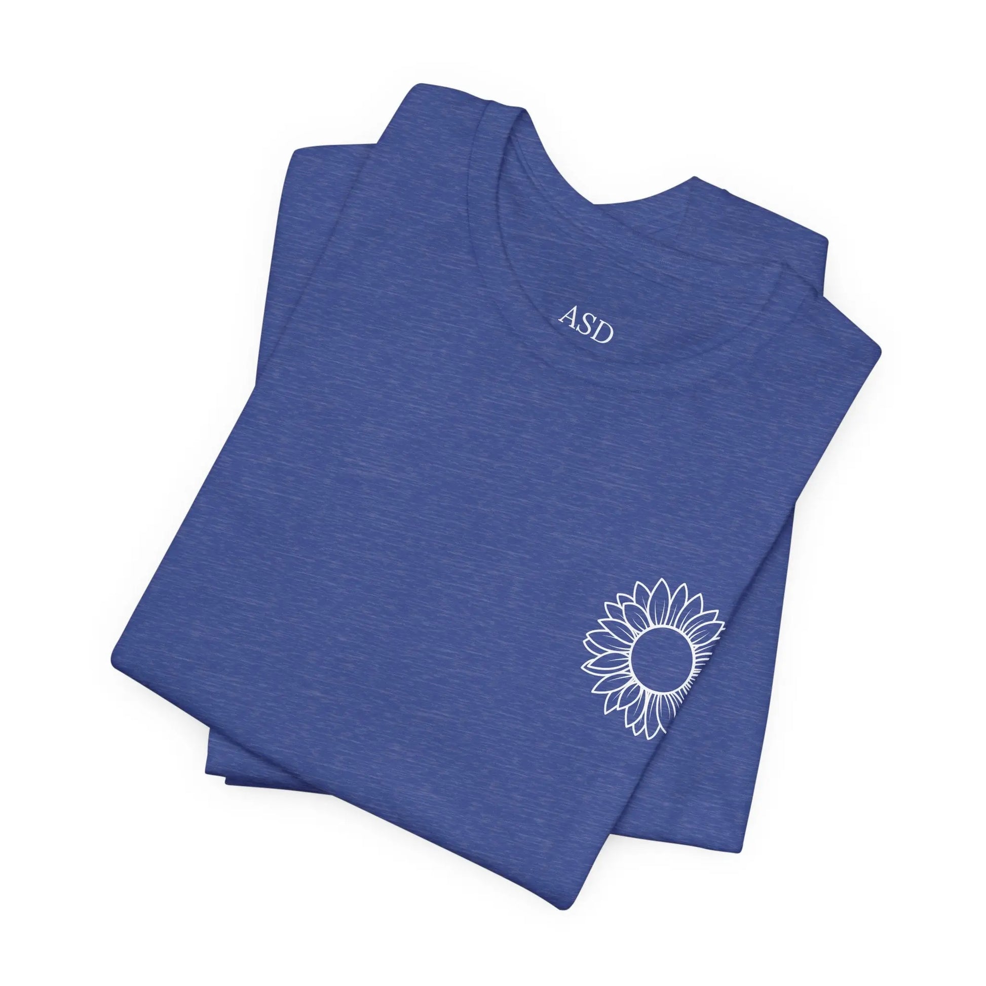 Autism Awareness Sunflower Tee - Sensory-Friendly Comfort