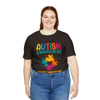 Autism Awareness T-Shirt: Accept Understand Love