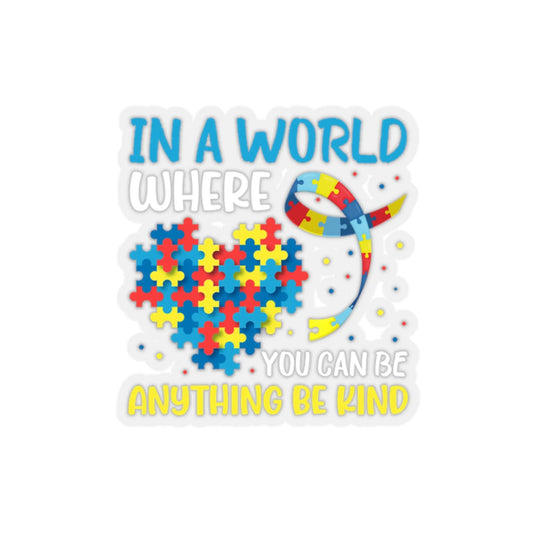 Be Kind Autism Sticker