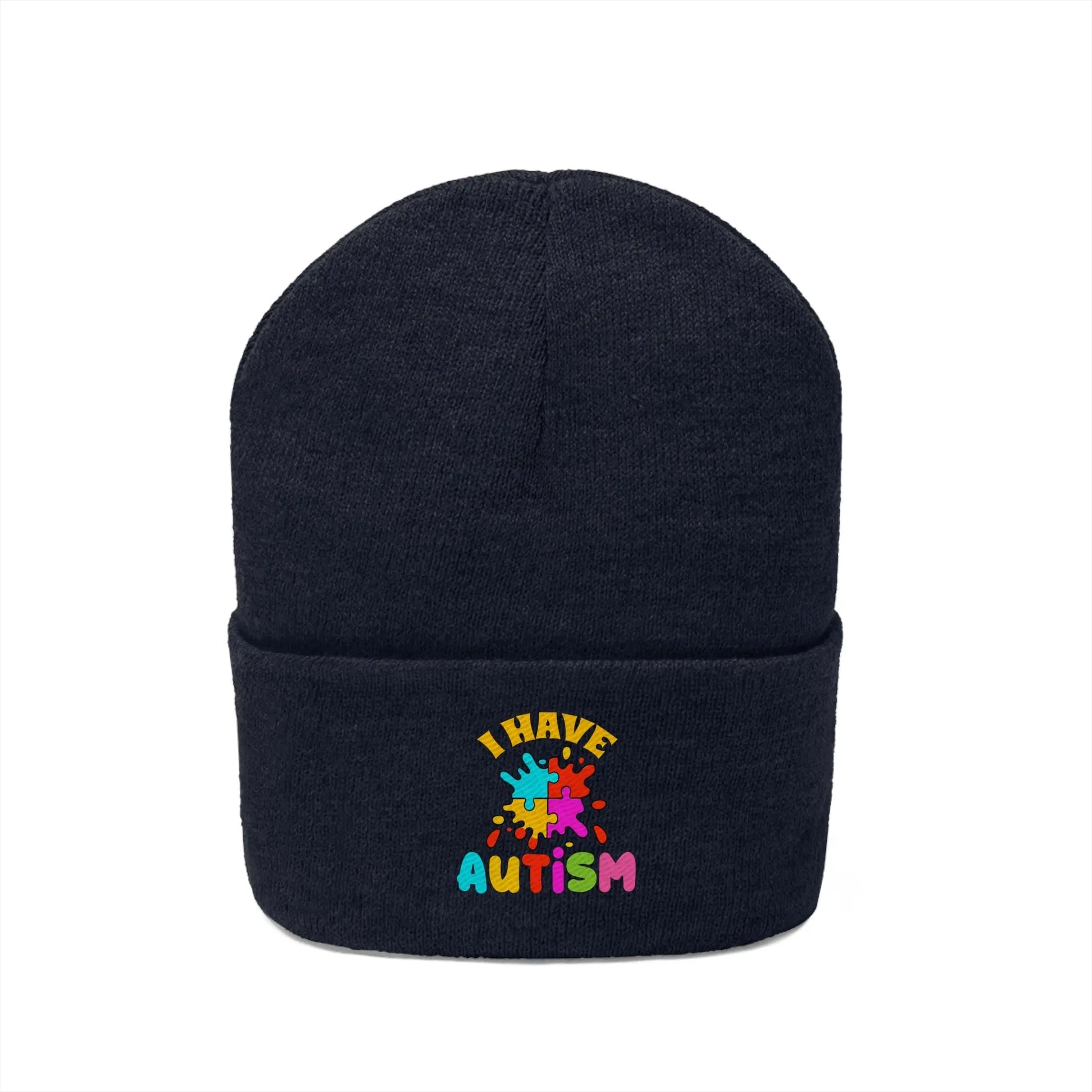 I Have Autism Knit Beanie