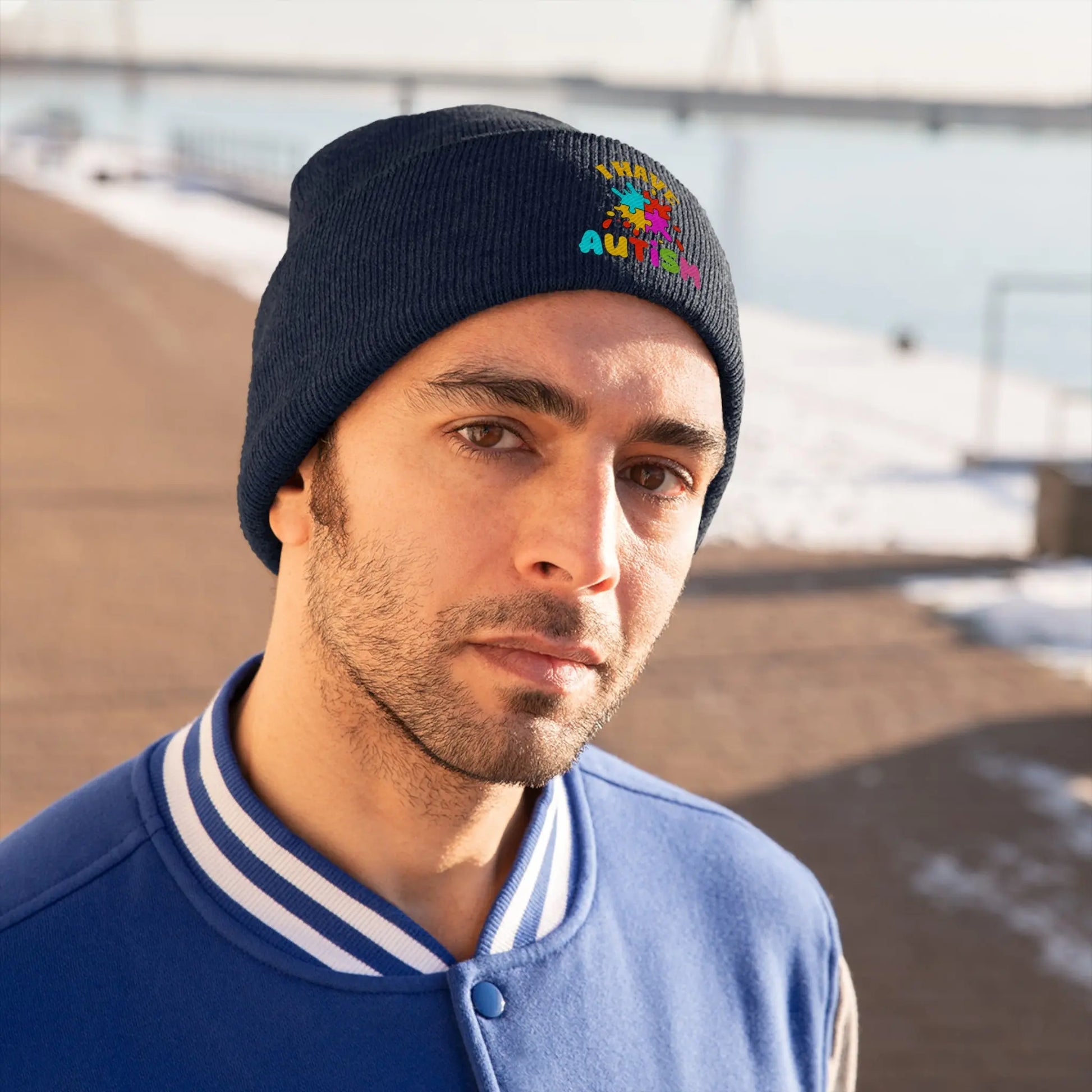 I Have Autism Knit Beanie