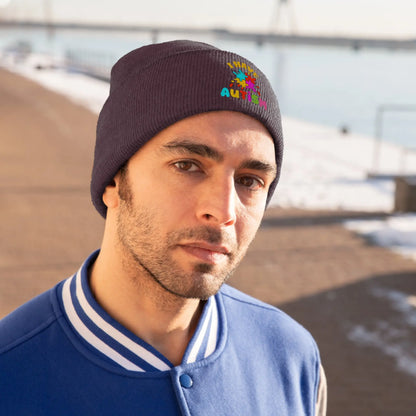 I Have Autism Knit Beanie