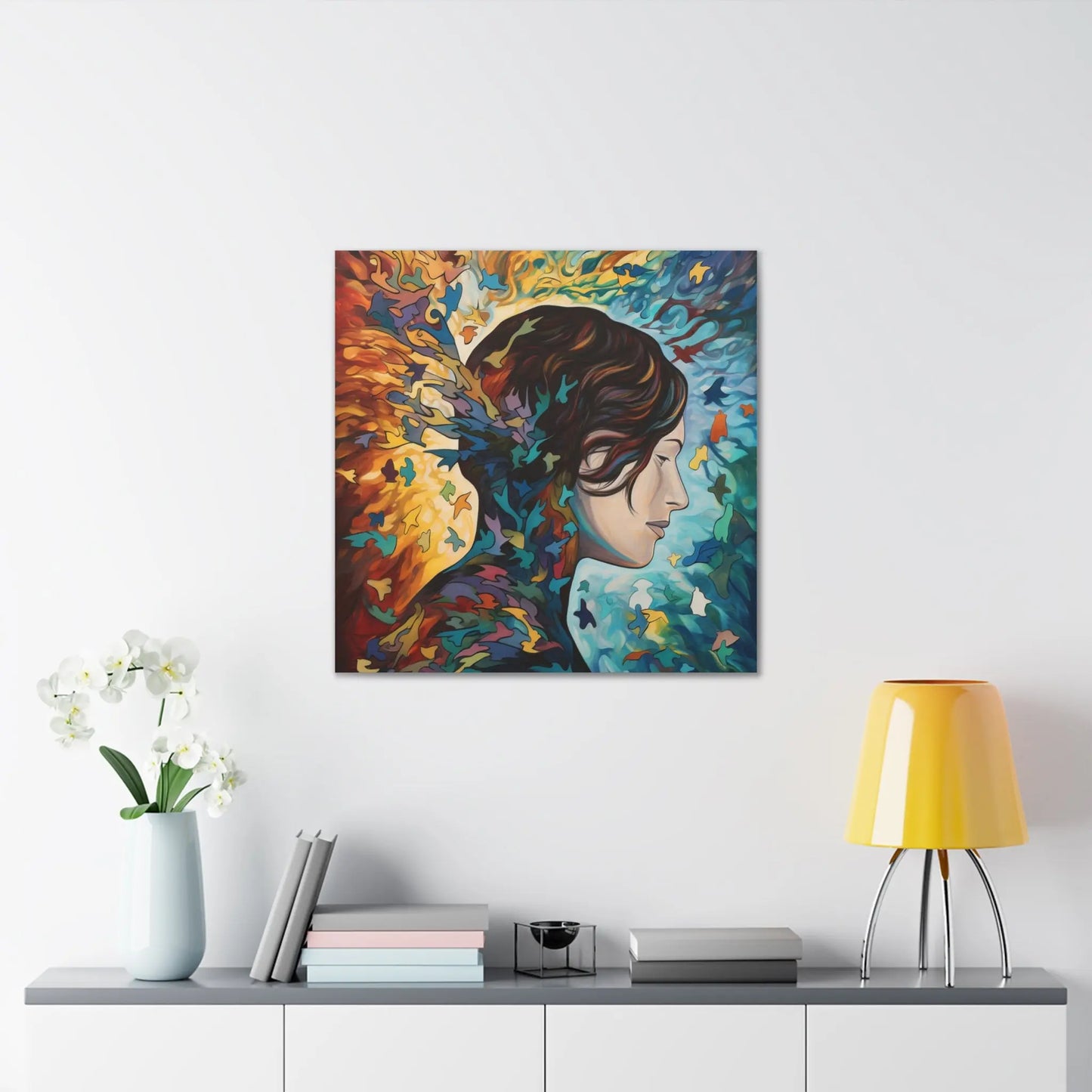 Lady Celestia Ashbourne - Autism Canvas Art