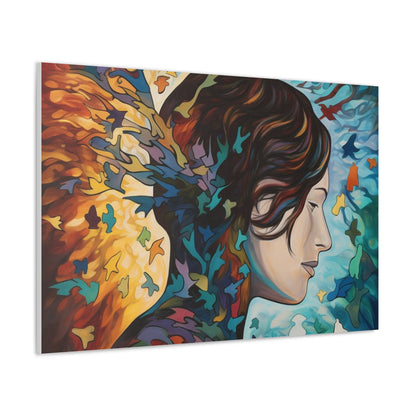 Lady Celestia Ashbourne - Autism Canvas Art