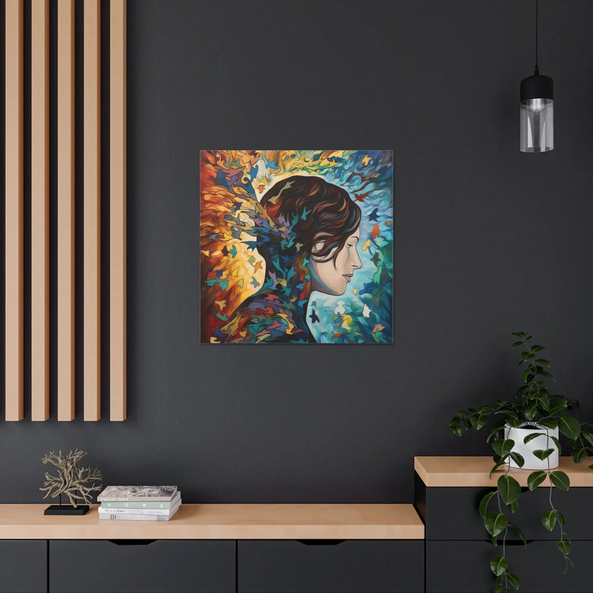 Lady Celestia Ashbourne - Autism Canvas Art