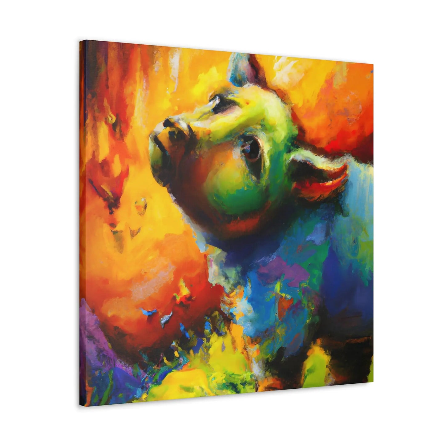 Paintbrush Petey Canvas Art